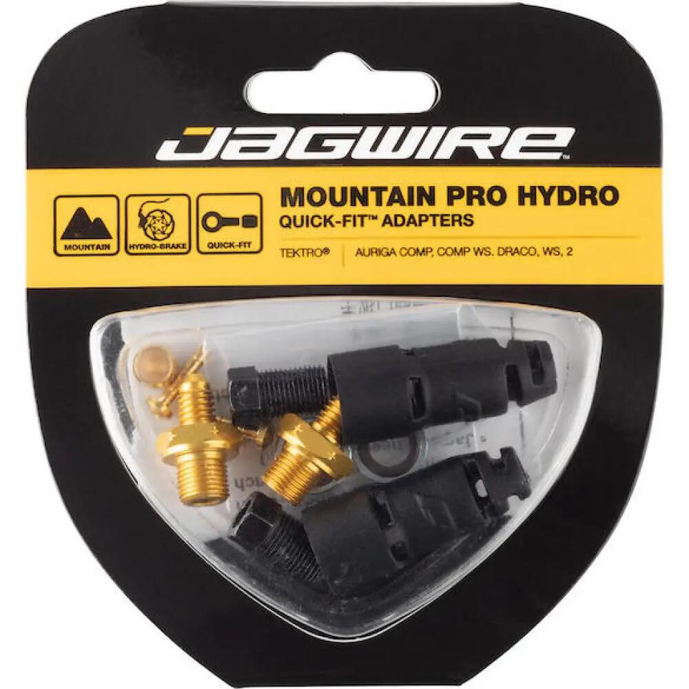 Jagwire aansluitset Pro Quick-Fit-adapter voor Tektro zwart goud 2/3