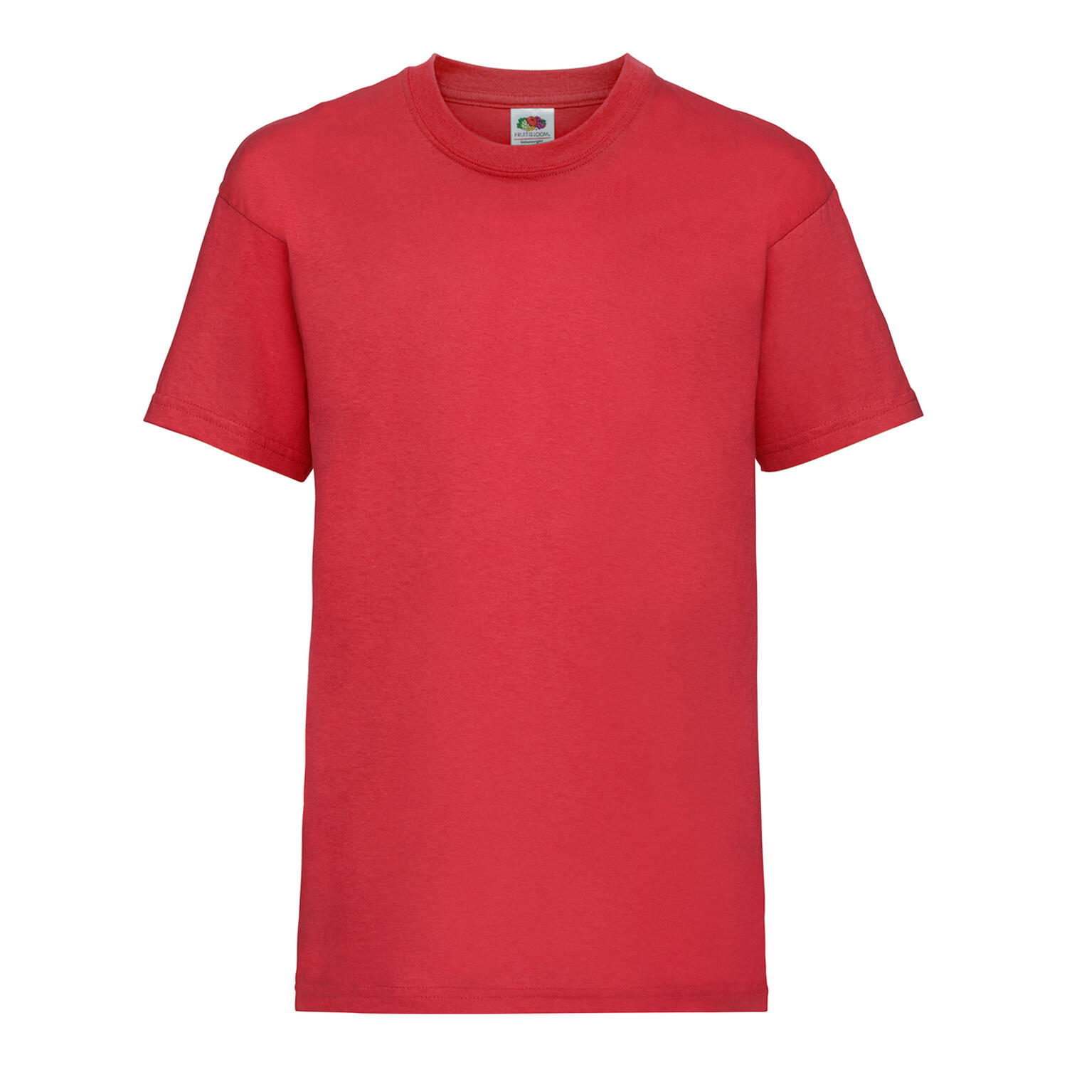 Fruit Of The Loom Childrens/Kids Unisex Valueweight Short Sleeve T-Shirt (Pack