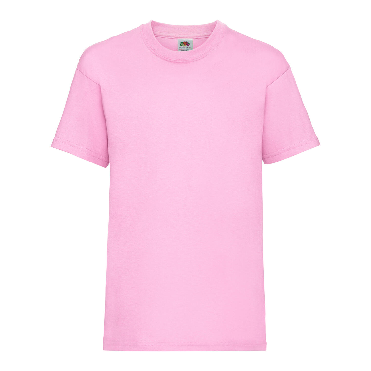 Fruit Of The Loom Childrens/Kids Unisex Valueweight Short Sleeve T-Shirt (Pack