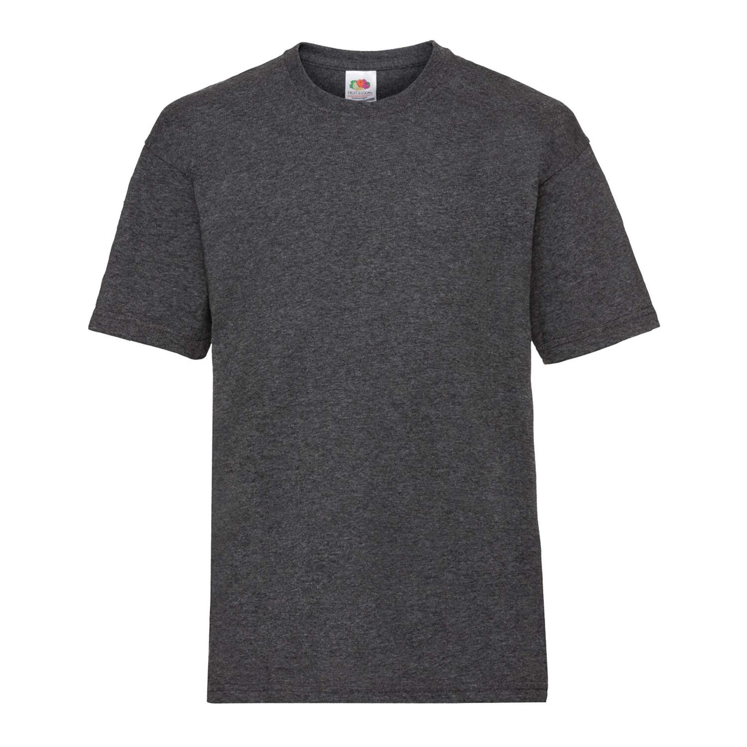 Fruit Of The Loom Childrens/Kids Unisex Valueweight Short Sleeve T-Shirt (Pack