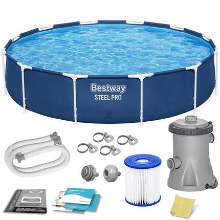 Piscine natation - 7 En 1 bleu
