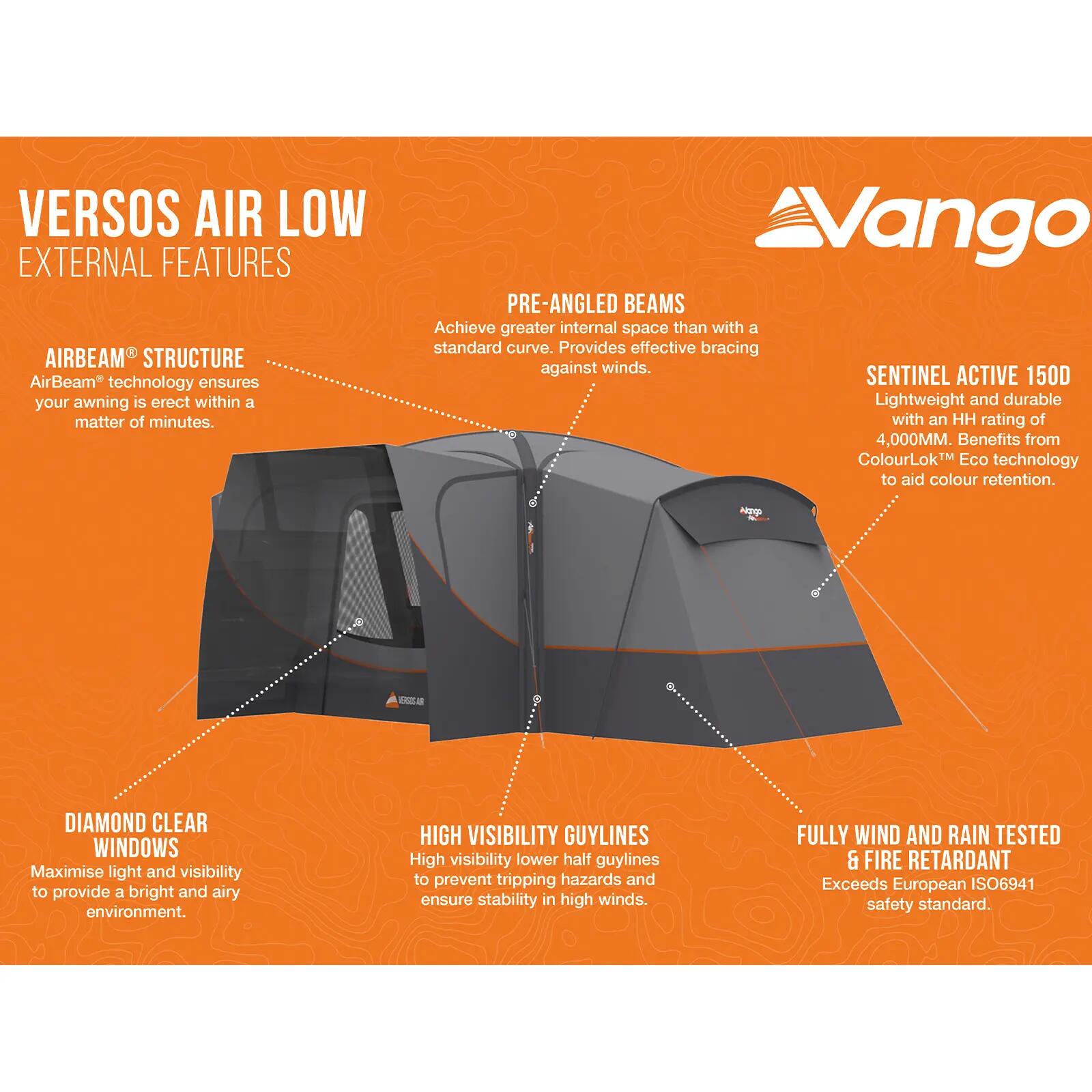 Namiot rodzinny Versos Air Low 3/7