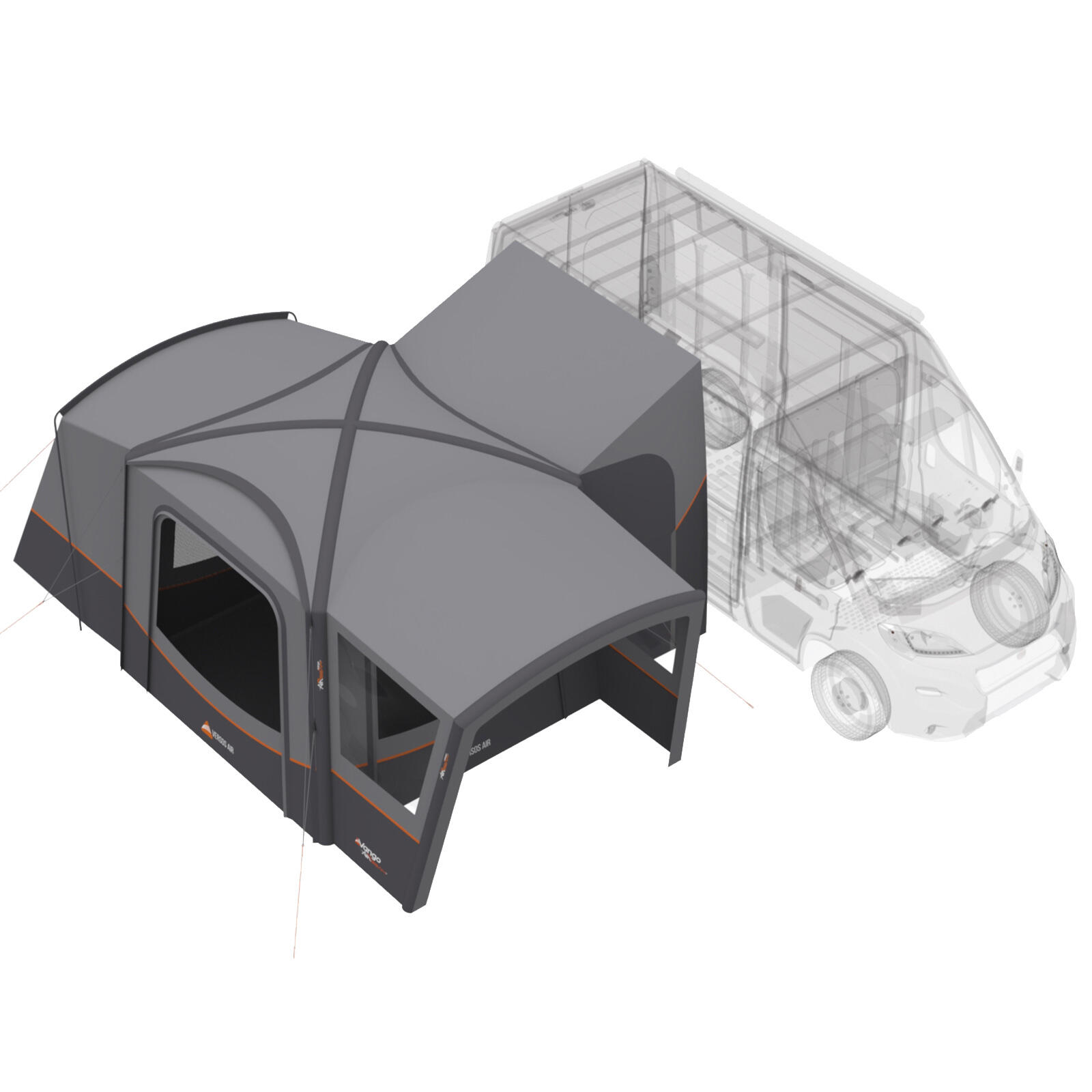 Toldo Bus Versos Air Mid Camping Car Tent Van Airbeam Inflable 5/7