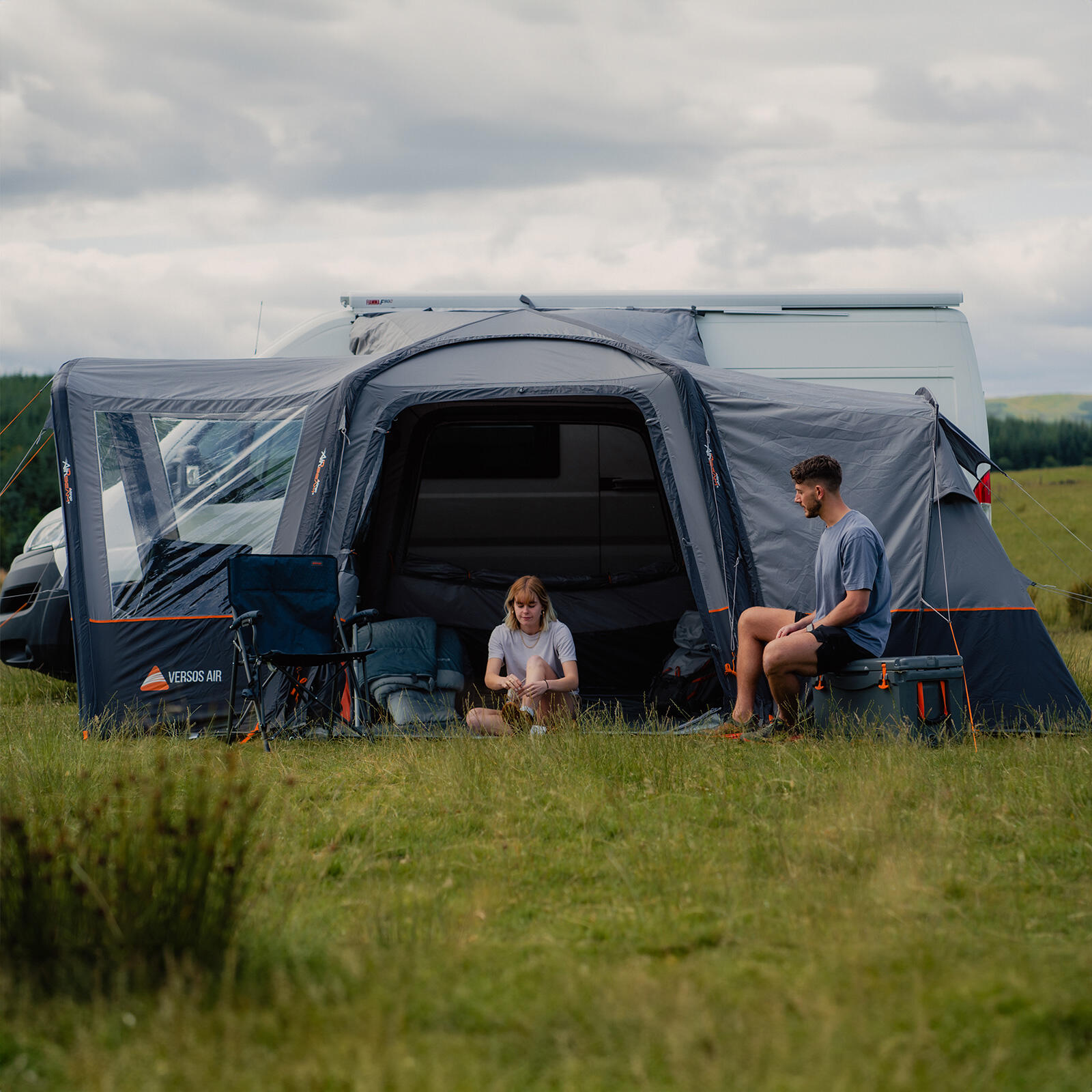 Toldo Bus Versos Air Mid Camping Car Tent Van Airbeam Inflable 4/7