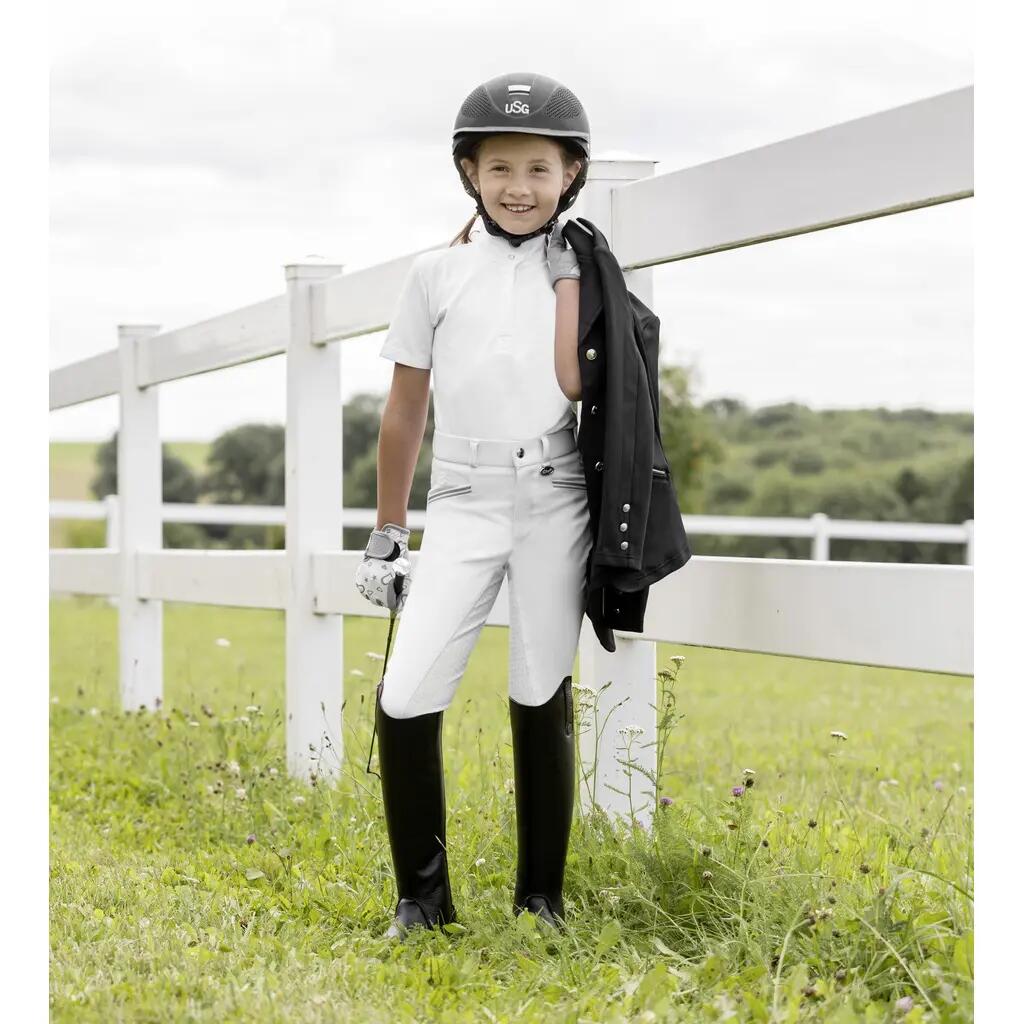 Legging équitation Full grip enfant USG Ava 3/3