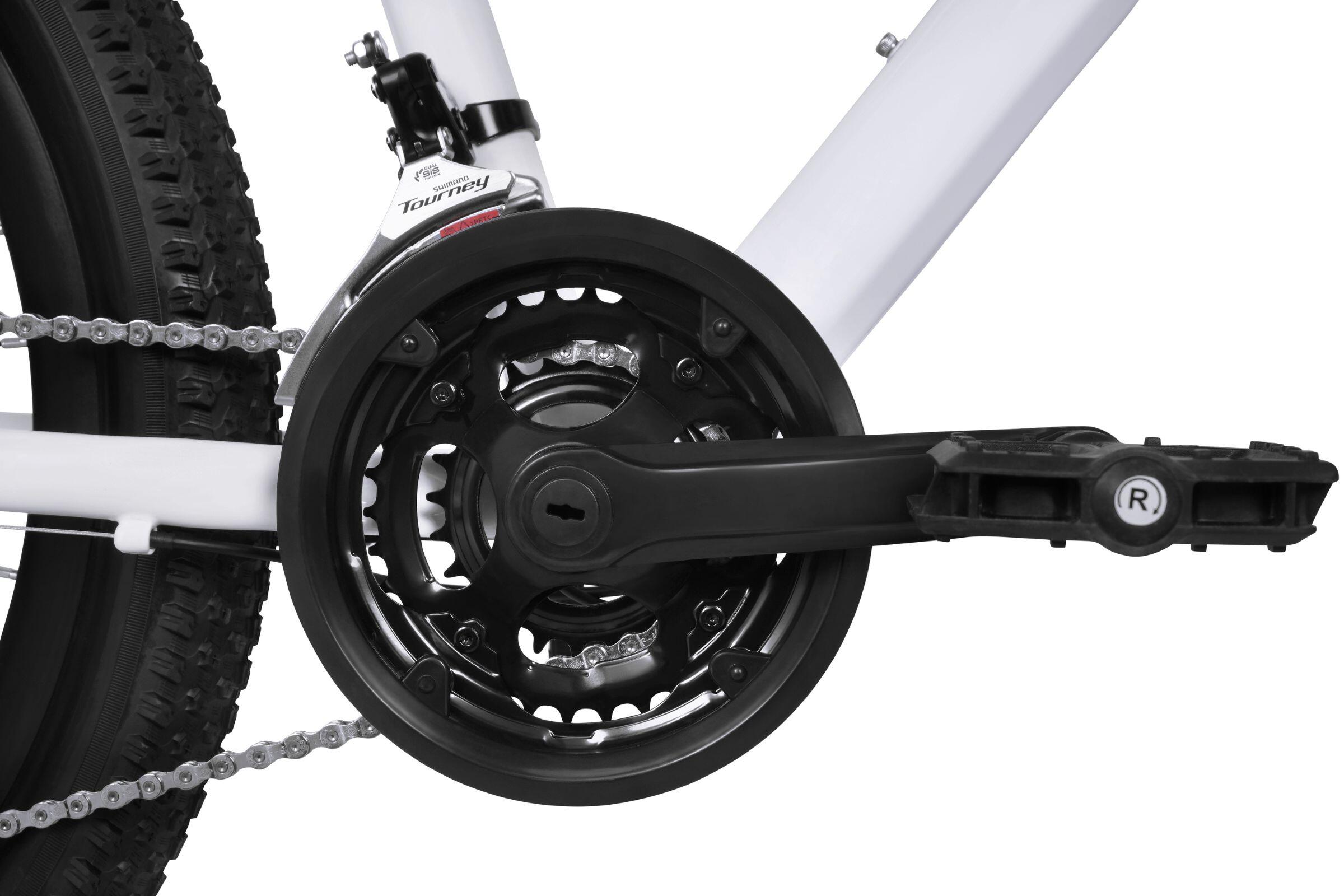 Vélo enfant 24″ Davi Bella Pro aluminium 21 vitesses 130-160 blanc/rose 7/7