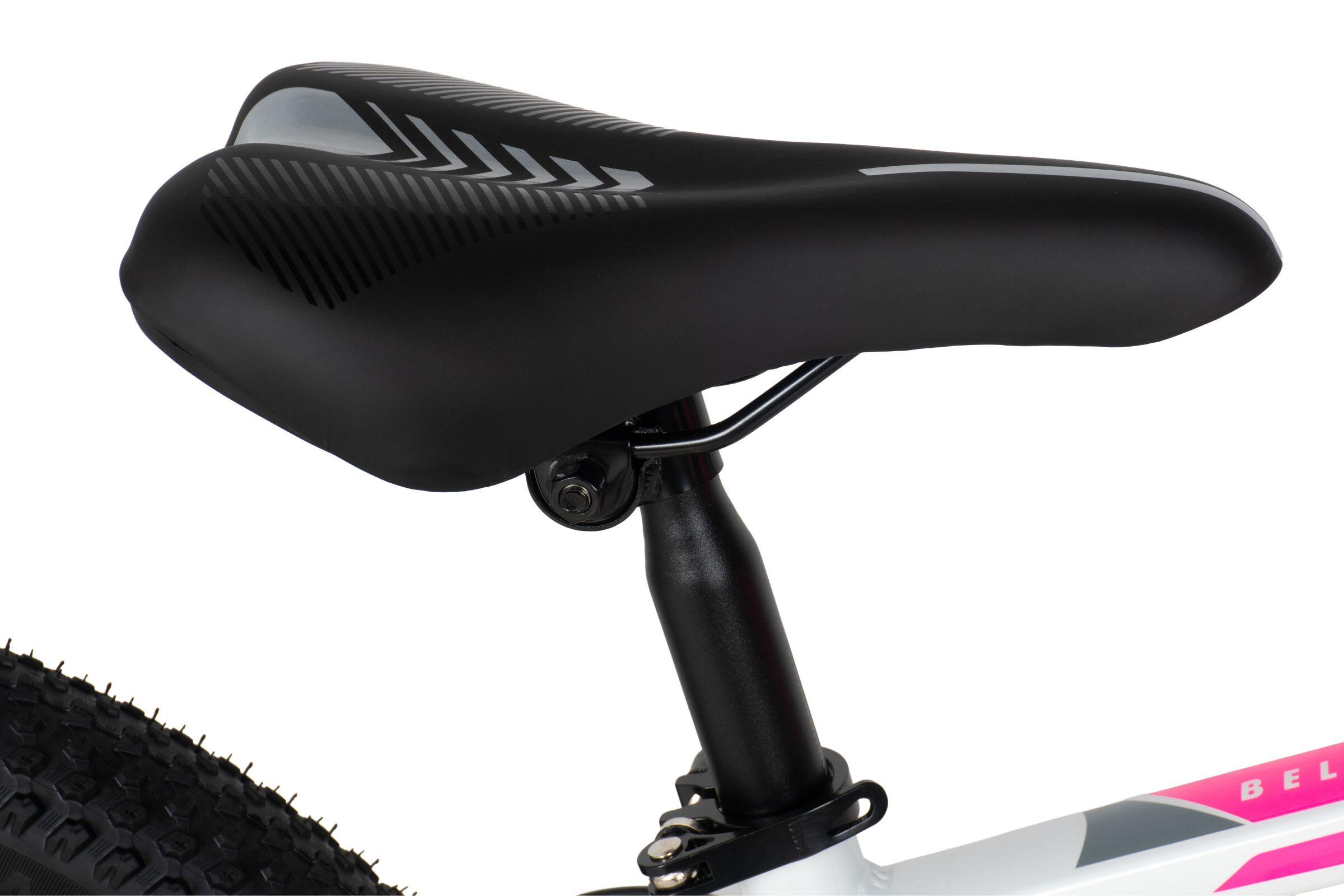 Vélo enfant 24″ Davi Bella Pro aluminium 21 vitesses 130-160 blanc/rose 5/7