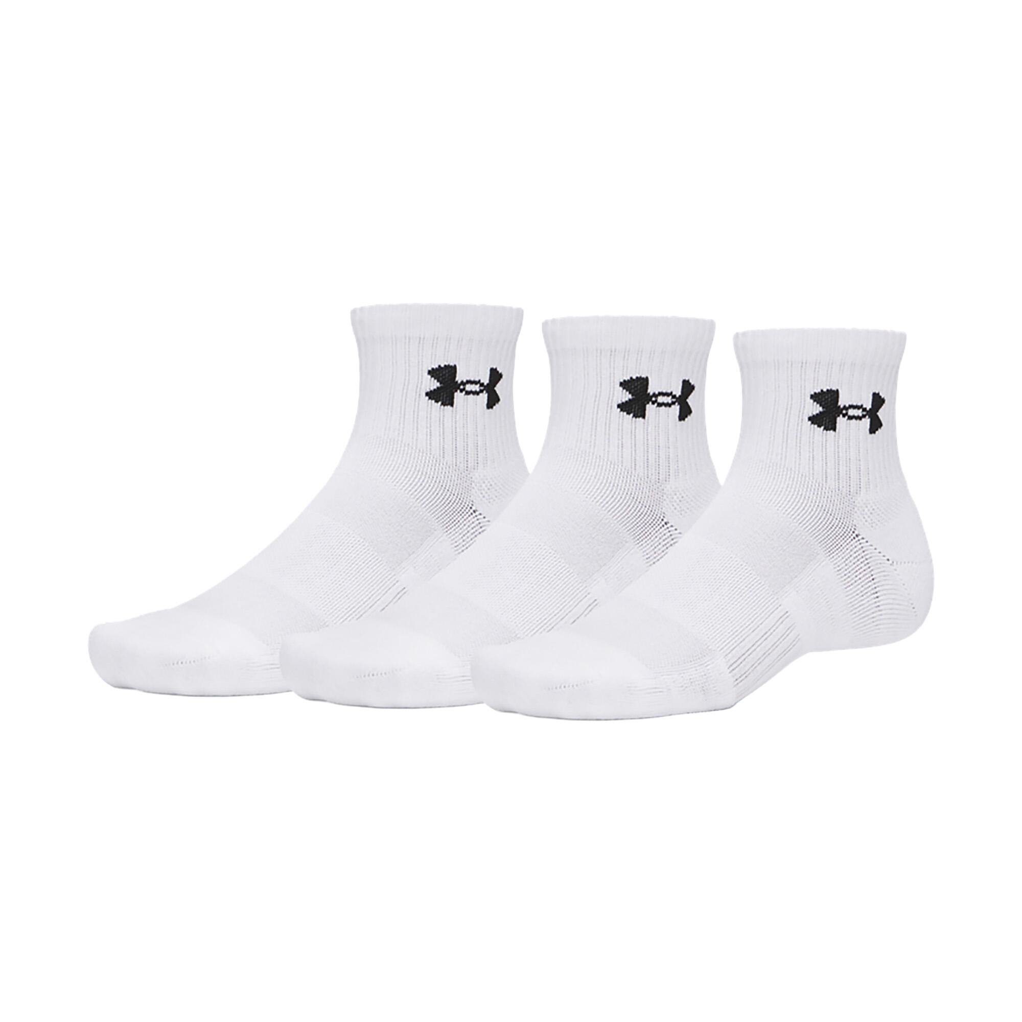 Calcetines para hombre Under Armour Performance Cotton Qtr 3 pares 4/4