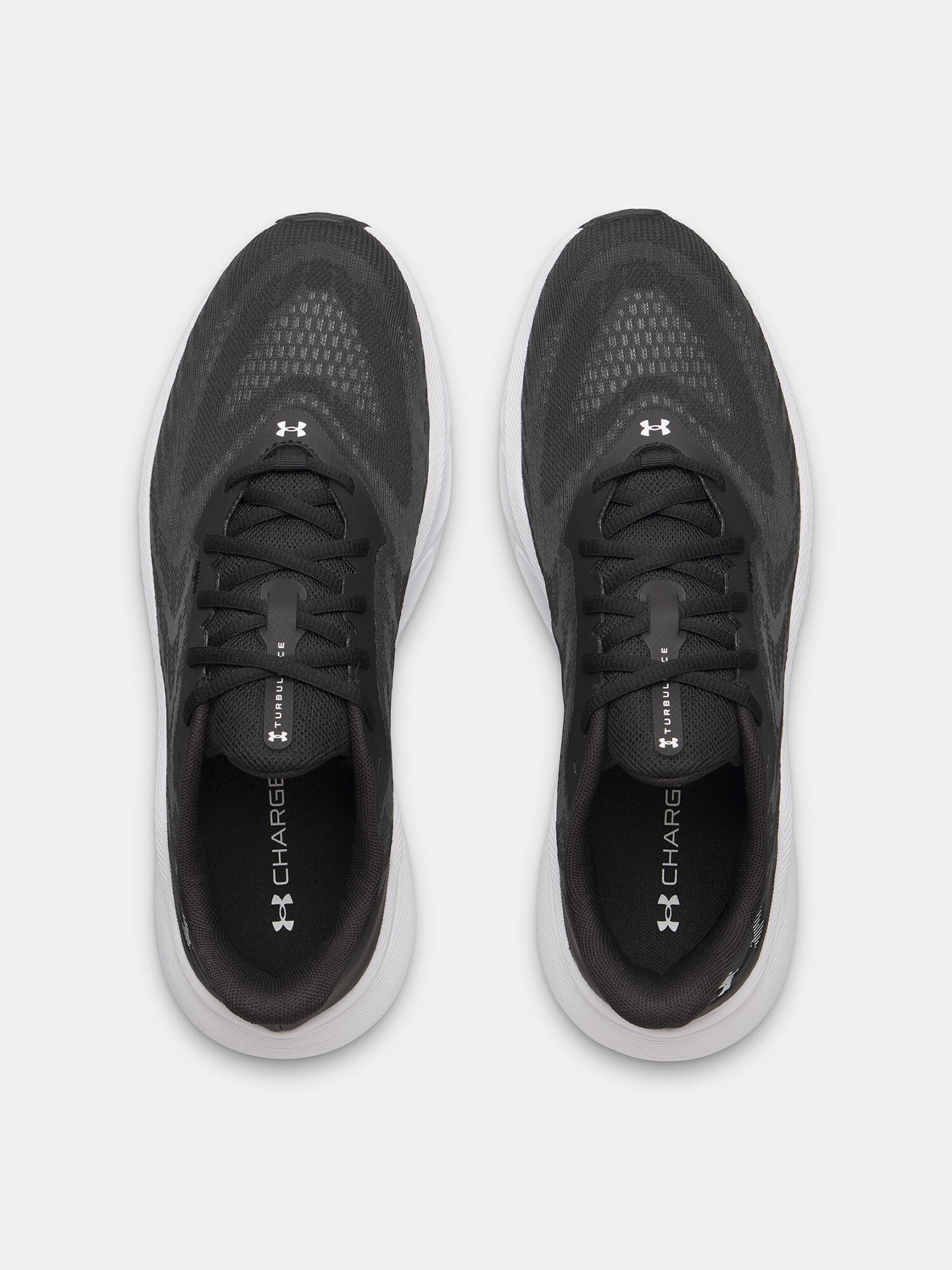 Scarpe da corsa uomo Under Armour Turbulance 3 nero/nero/argento metallico 5/6