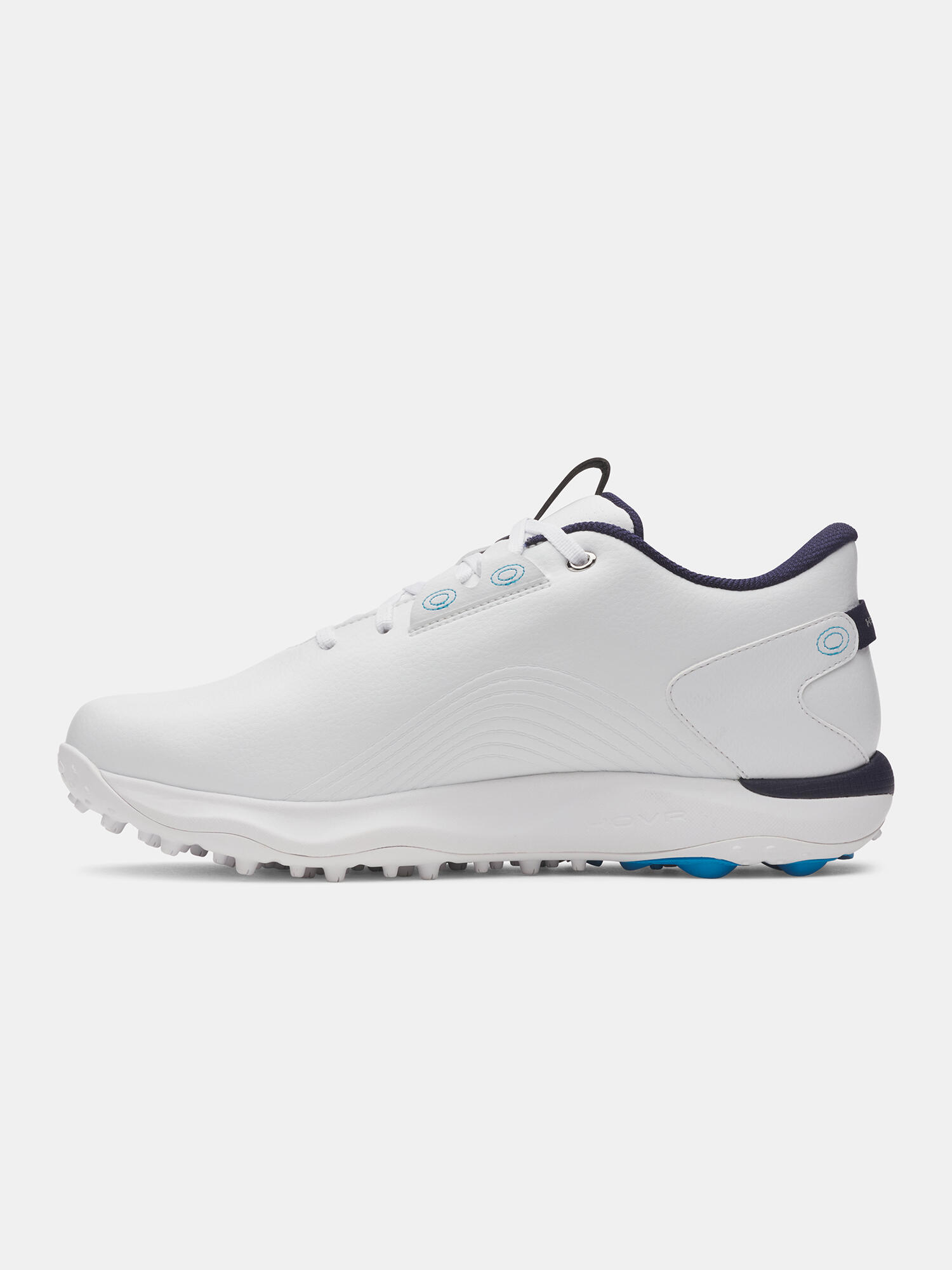 Chaussures de golf pour homme Under Armour Drive Fade 2 SL, blanches 2/5
