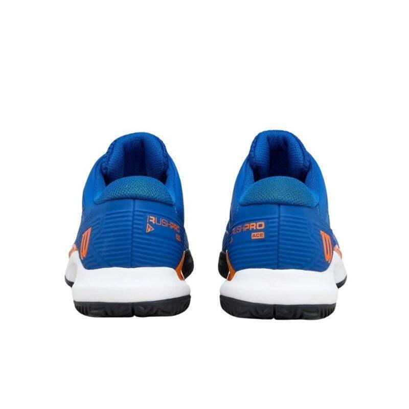 Zapatillas Wilson Rush Pro Ace Azul Junior 3/5