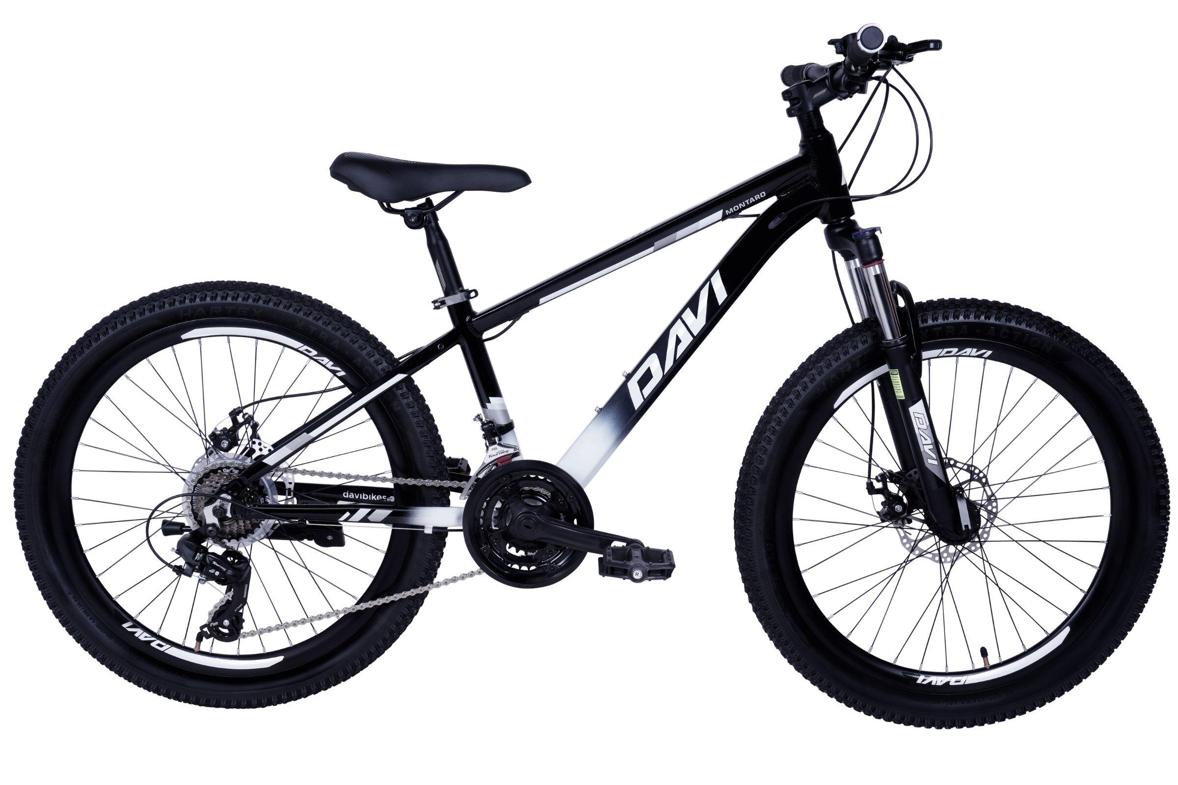 Kinderfiets 24" Davi Montaro Elite aluminium Shimano 21 versnellingen 130-160 2/7