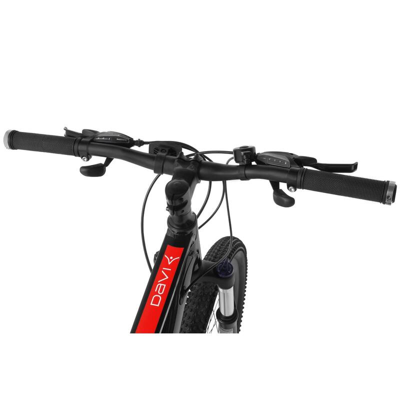 Bicicleta copii Davi Montaro Pro Aluminiu, 24", 130-160 cm, 21 viteze, Roşu