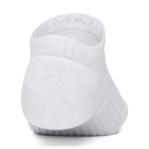 Chaussettes invisibles coton performance UNDER ARMOUR BLANC (3X) 2/2
