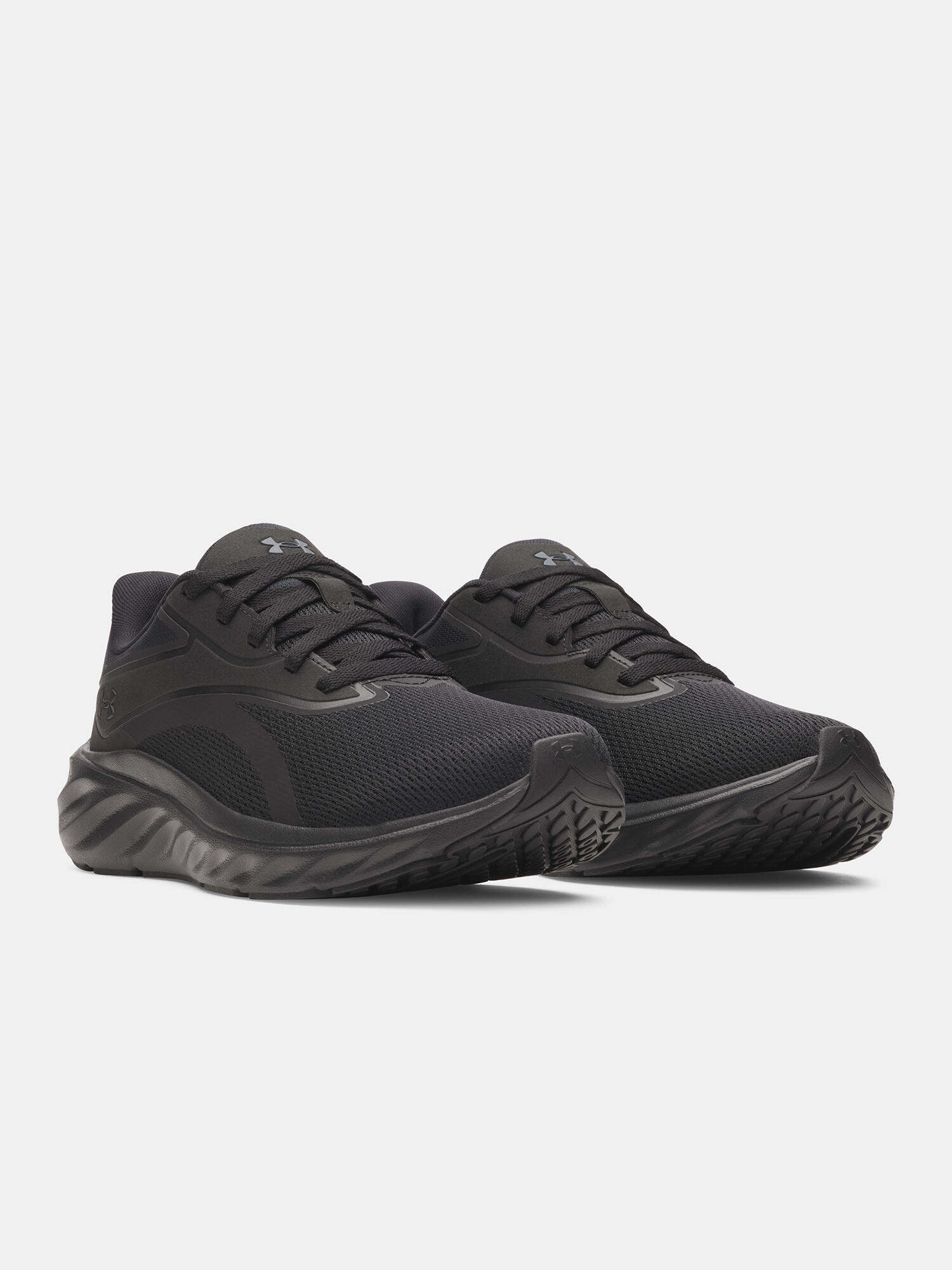 Buty do biegania męskie Under Armour Ascend black/black/black 3/5