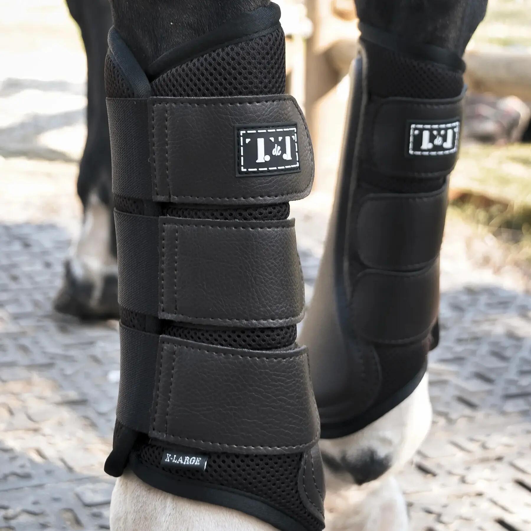 Mesh and Neoprene Closed Horse Boots T de T 2/5