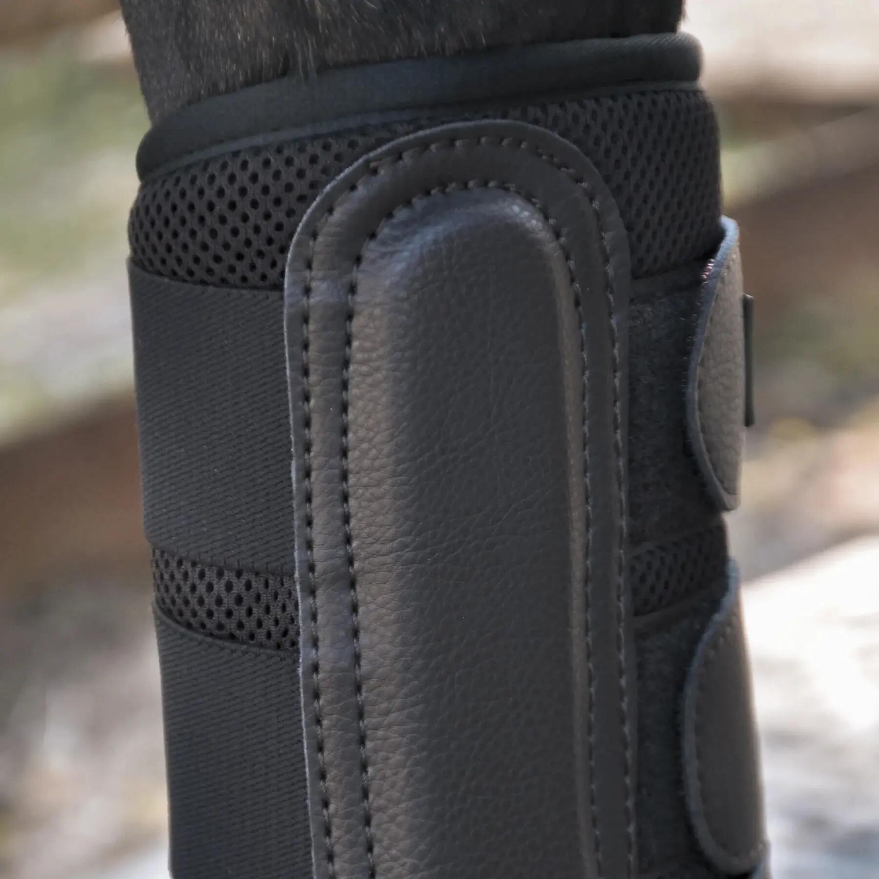 Mesh and Neoprene Closed Horse Boots T de T 3/5