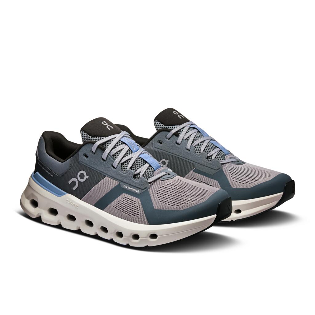 ON CLOUD RUNNER 2 ALLOY/CHAMBRAY HERREN 2/6