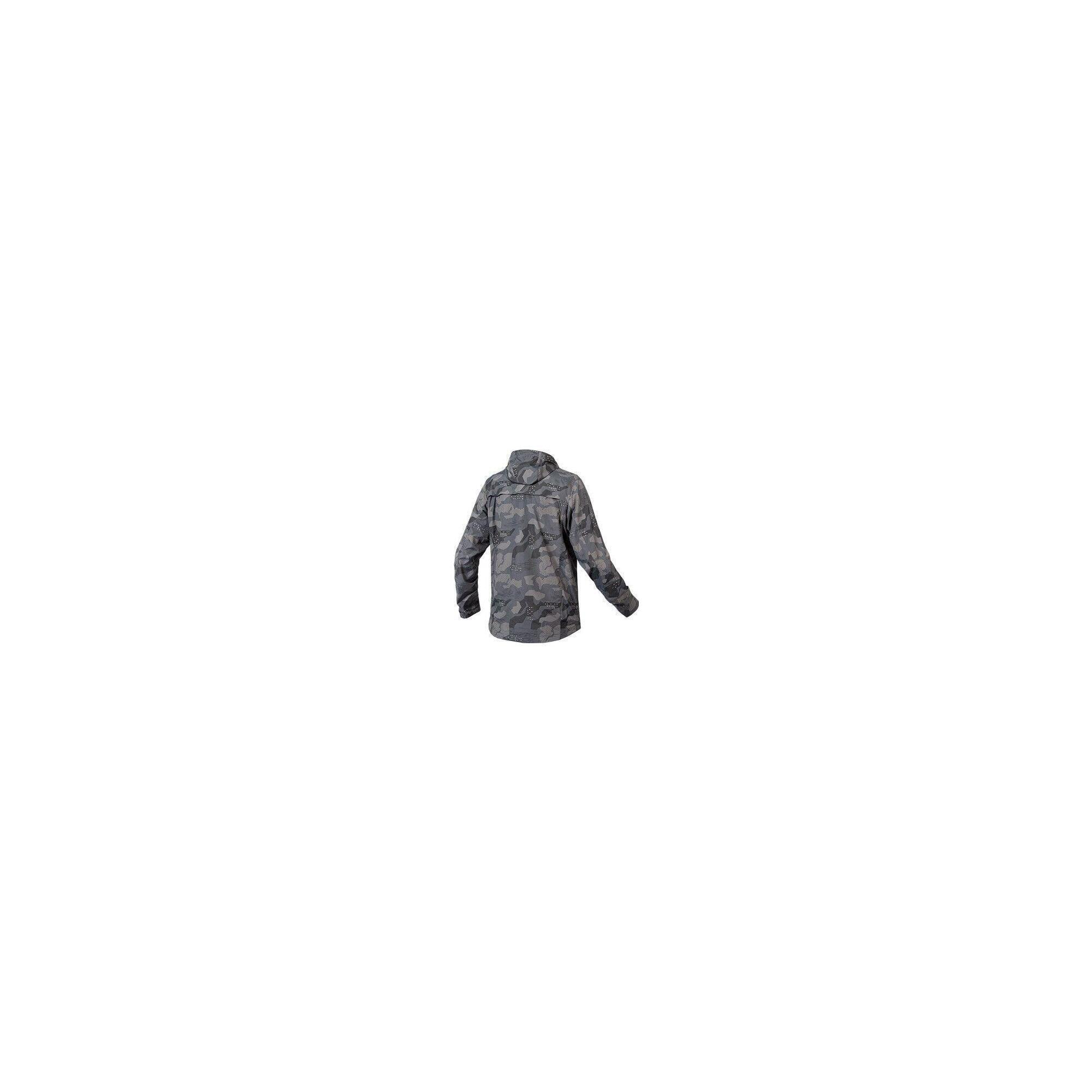 Endura Hummvee windproof shell jacket Grey Camo L