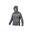 Endura Hummvee windproof shell jacket Grey Camo L