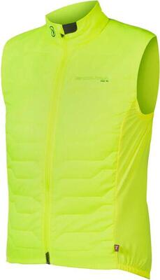 Endura primaloft pro sl ii sleeveless vest fluorescent yellow