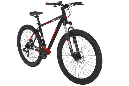 VTT 29″ Davi Montaro aluminium 21 vitesses 170-195 noir/rouge