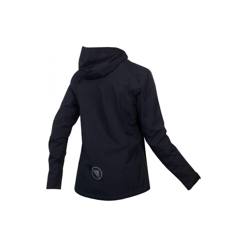 Endura Hummvee jachetă impermeabilă cu glugă femei negru 2XL.