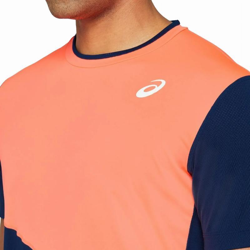 Camiseta Coral Peacoat do Asics Club 3/5