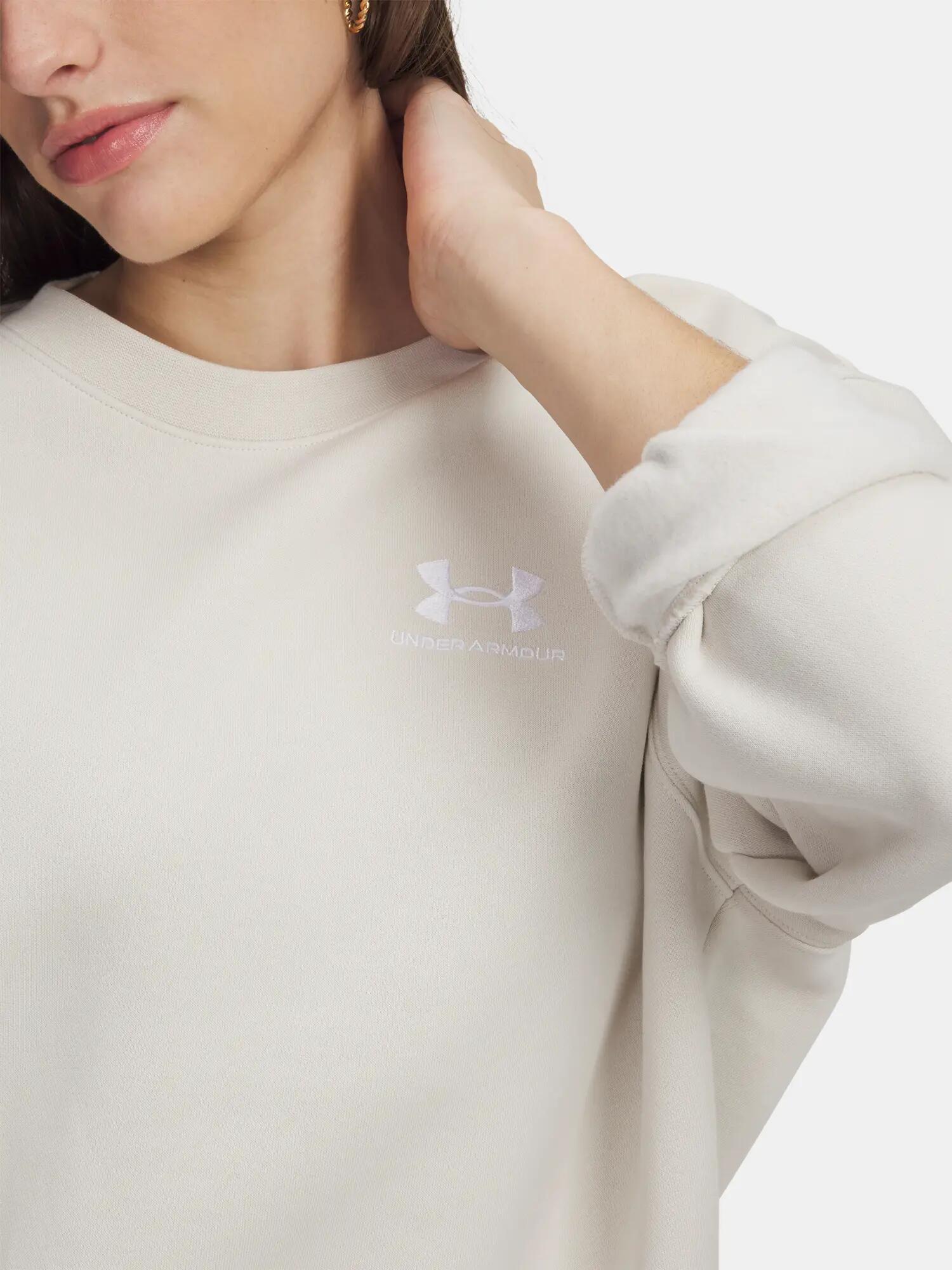 Női pulóver Under Armour UA Icon Fleece OS Crew 3/3