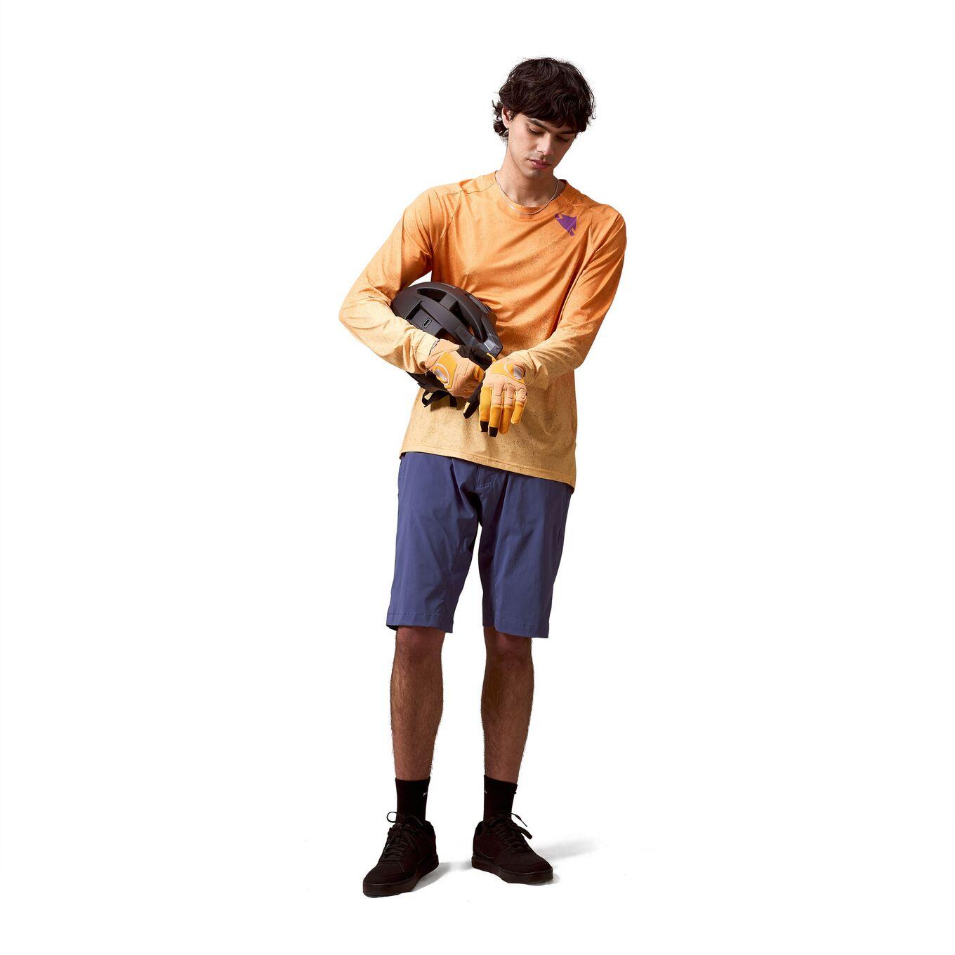 Shorts mit Endura Hummvee Lite Leder Herren Blau 3/6