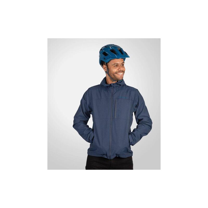 Endura Hummvee Jachet03 Impermeabil03 cu Glug03 Ink Blue 2XL