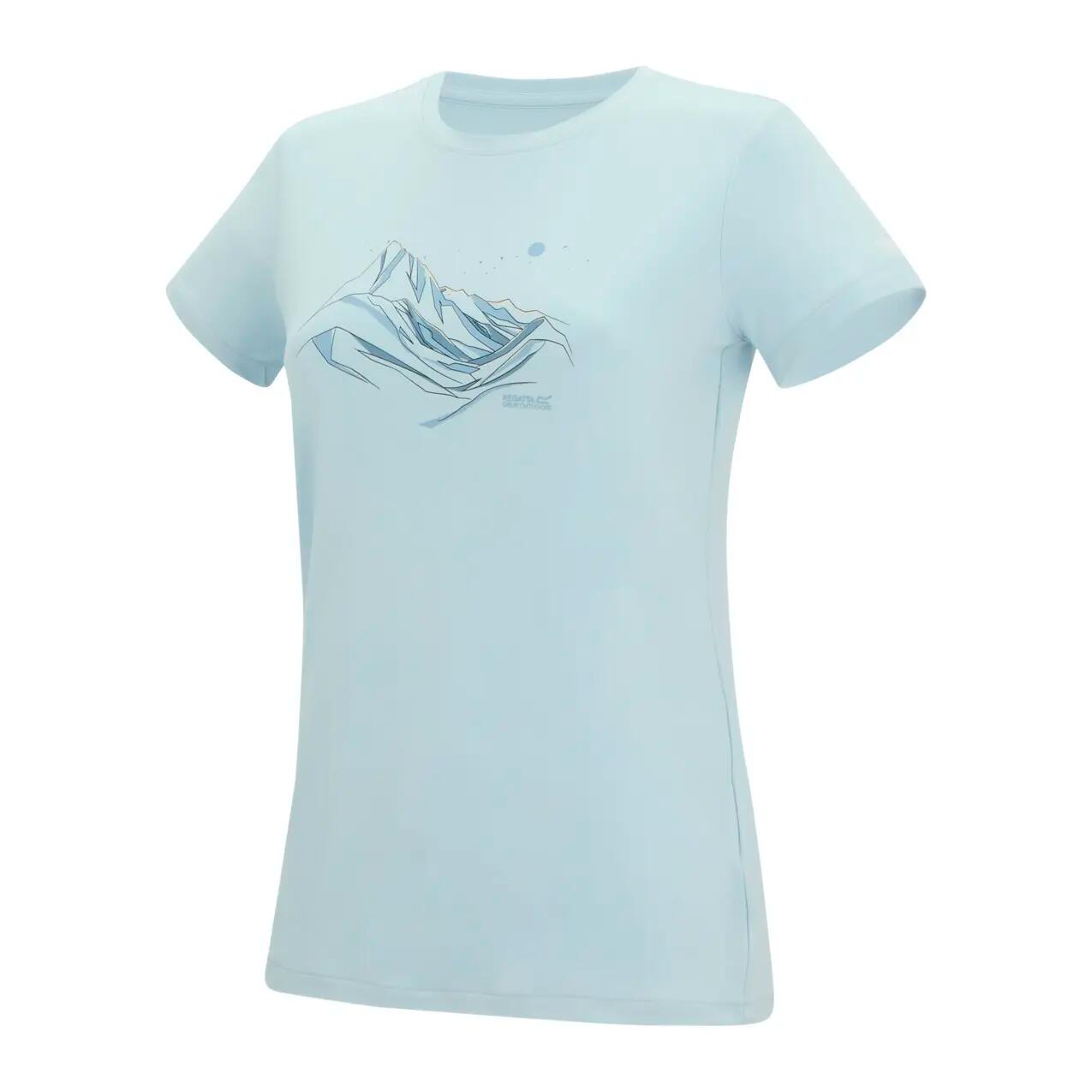 Stretch T-Shirt Damen Regatta Fingal 3/4