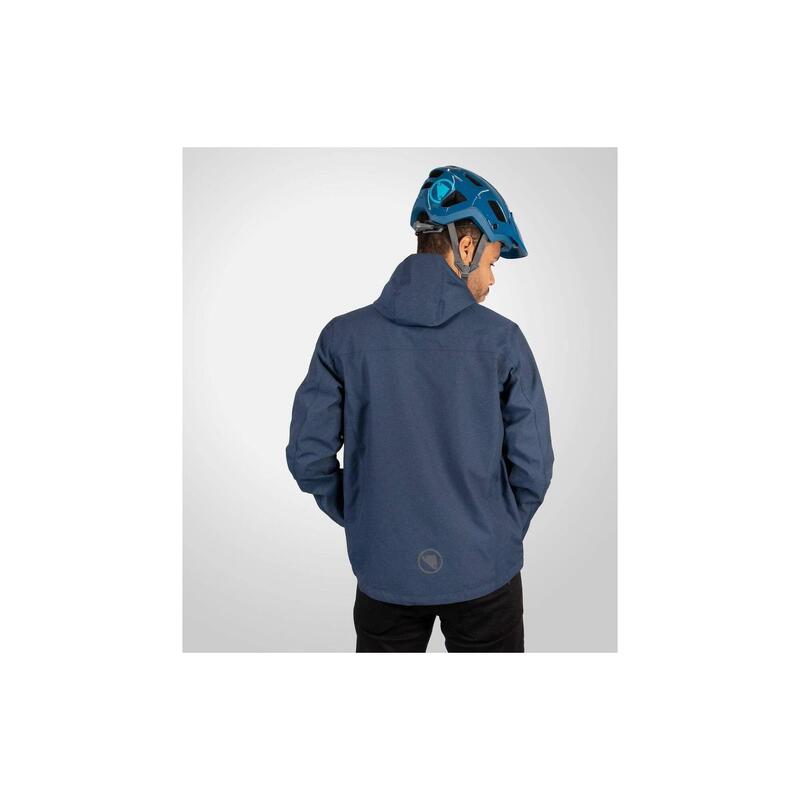Endura Hummvee Jachet03 Impermeabil03 cu Glug03 Ink Blue 2XL