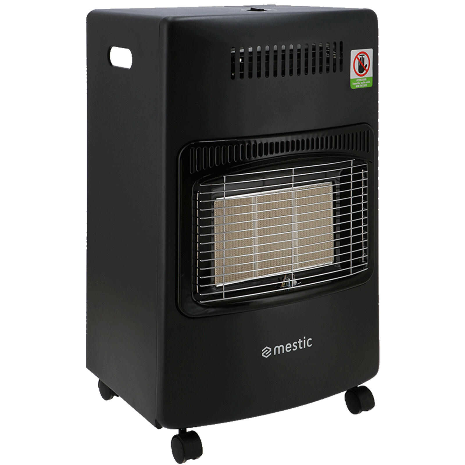 Keramik Gas & Strom Heizung MRK100T Infrarot Heizgerät Heizstrahler 4200W 2/4