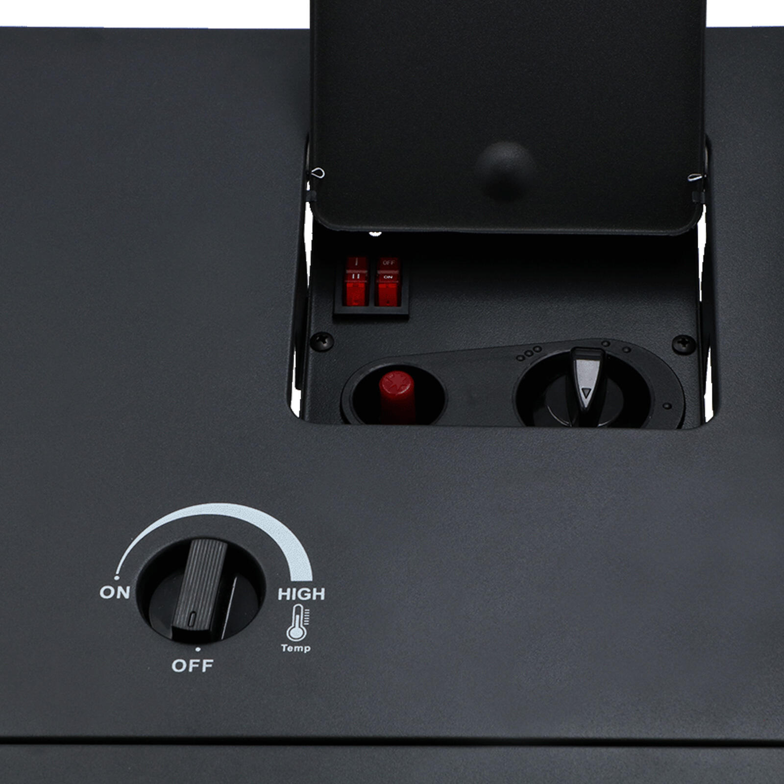 Keramik Gas & Strom Heizung MRK100T Infrarot Heizgerät Heizstrahler 4200W 4/4