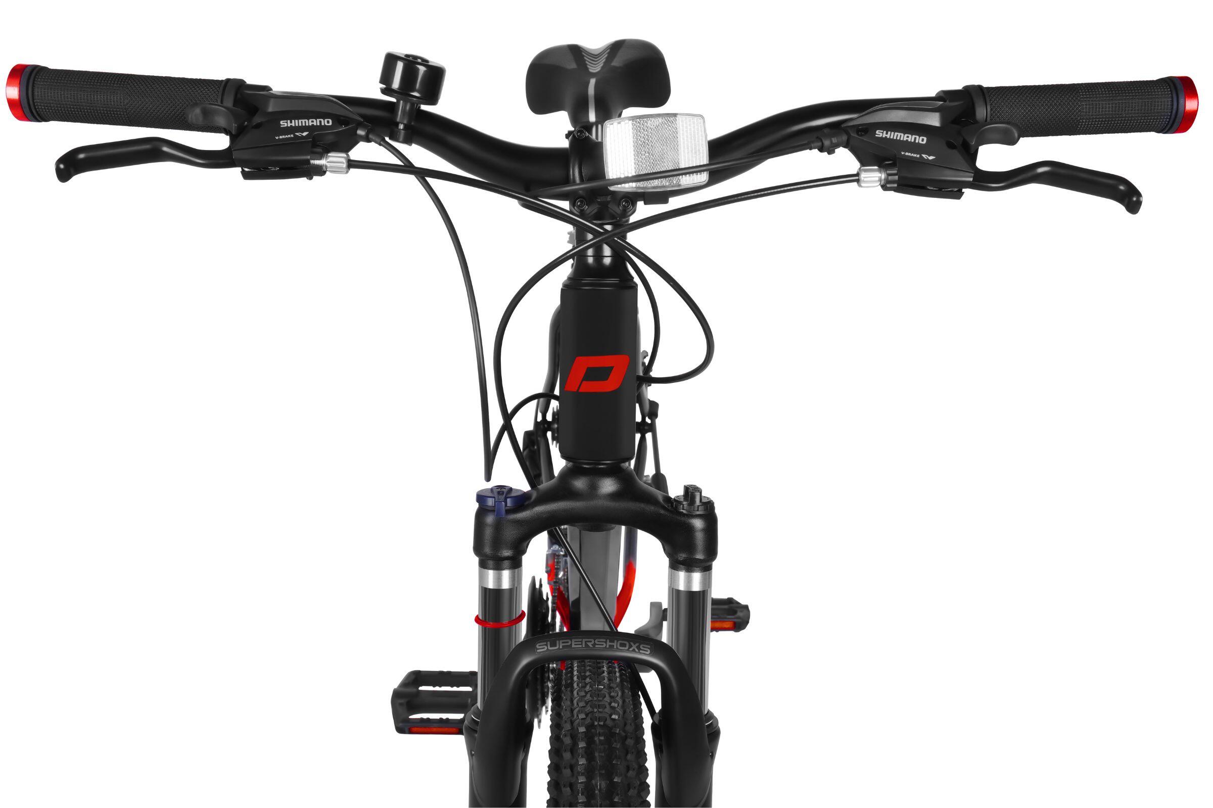 Rower górski MTB Davi Montaro Aluminium, 29", 170-195 cm, 21 biegów, czarny 3/7