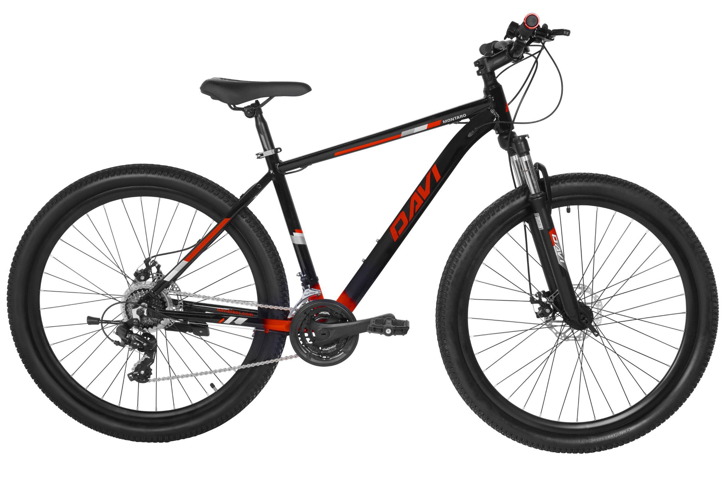 Rower górski MTB Davi Montaro Aluminium, 29", 170-195 cm, 21 biegów, czarny 2/7