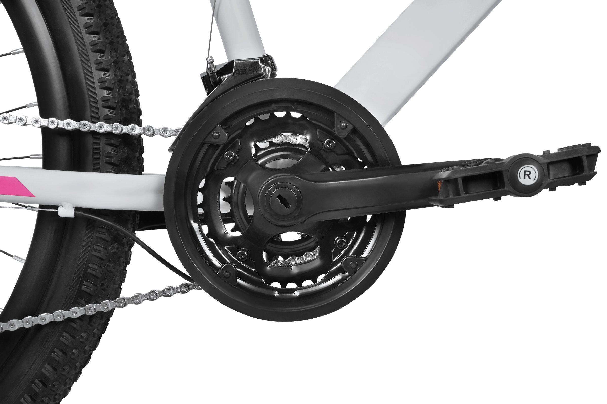MTB 26″ Davi Bonita Aluminium 21 Gänge 145-170 Weiß/Rosa 7/7