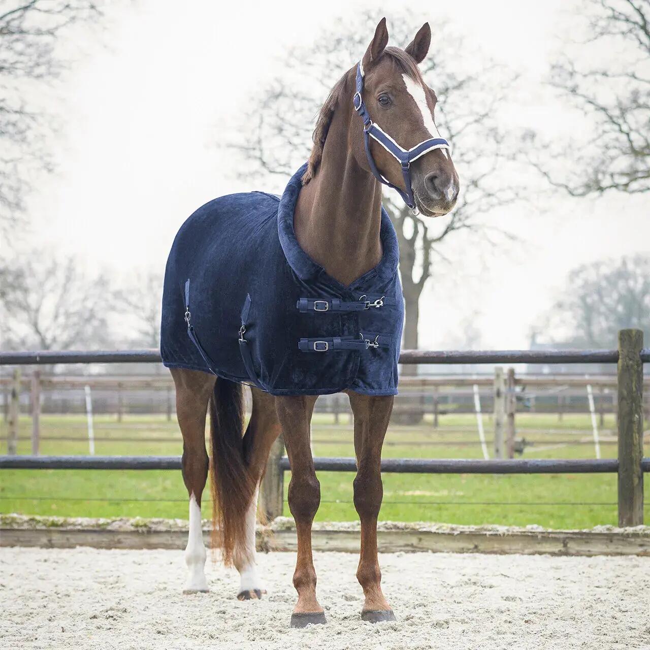 Manta polar para caballos QHP Sensisoft 2/5