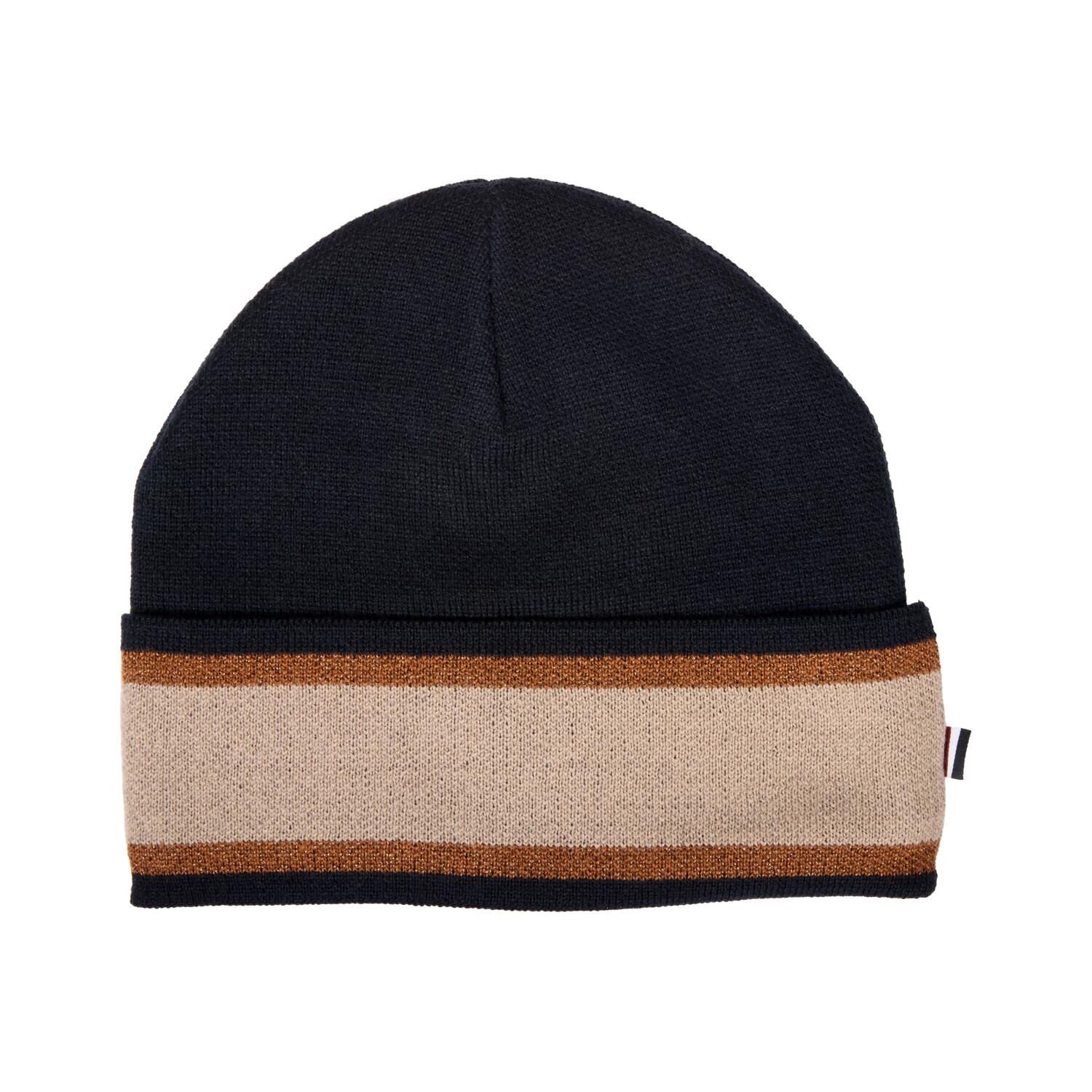 KLMELISSA GESTRICKTE MÜTZE SCHWARZ 2/2