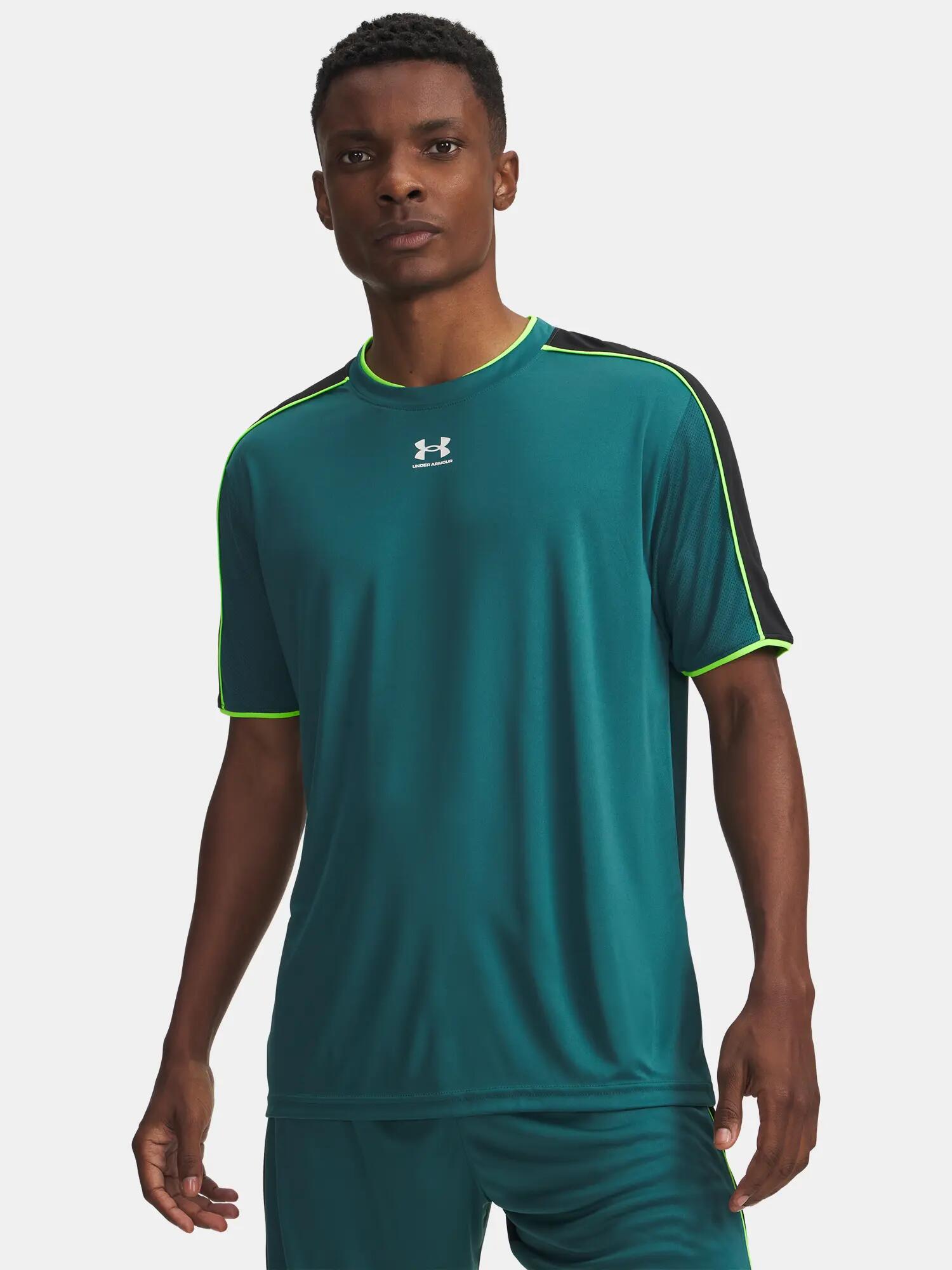 Férfi póló Under Armour UA M Challenger Train SS-GRN 1/3