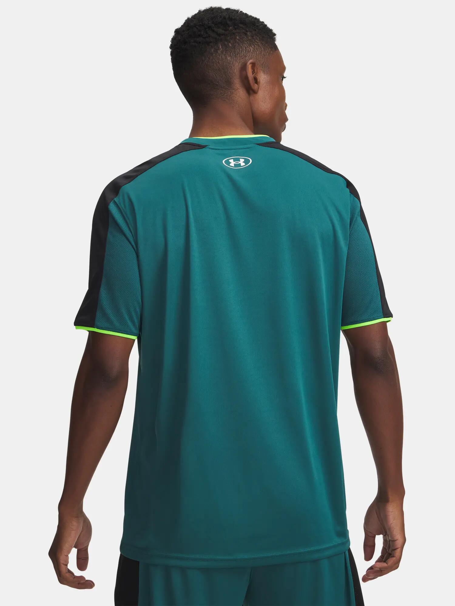 Férfi póló Under Armour UA M Challenger Train SS-GRN 2/3