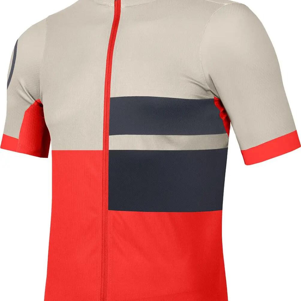 Endura FS260 Print Grenade Red / Beige Short Sleeve Jersey