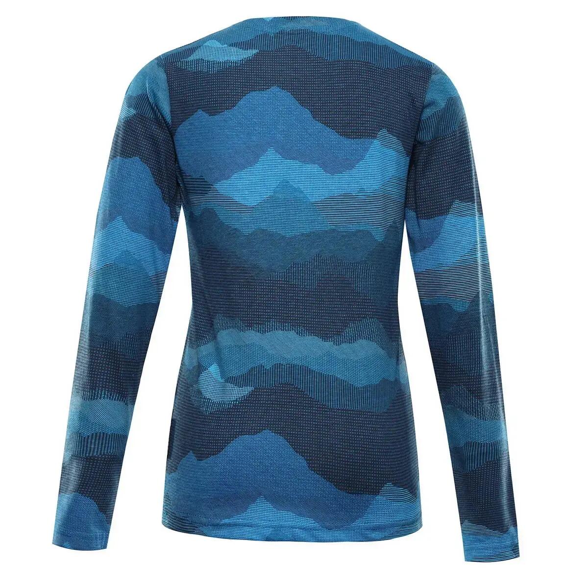 T-shirt de manga comprida para crianças Alpine Pro Ecco 2 2/3