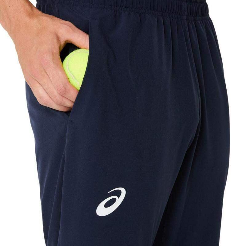 Calça Asics Core Tecido Azul Meia-Noite 4/5