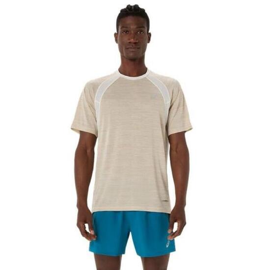 T-shirt Asics Road SS Top Crème