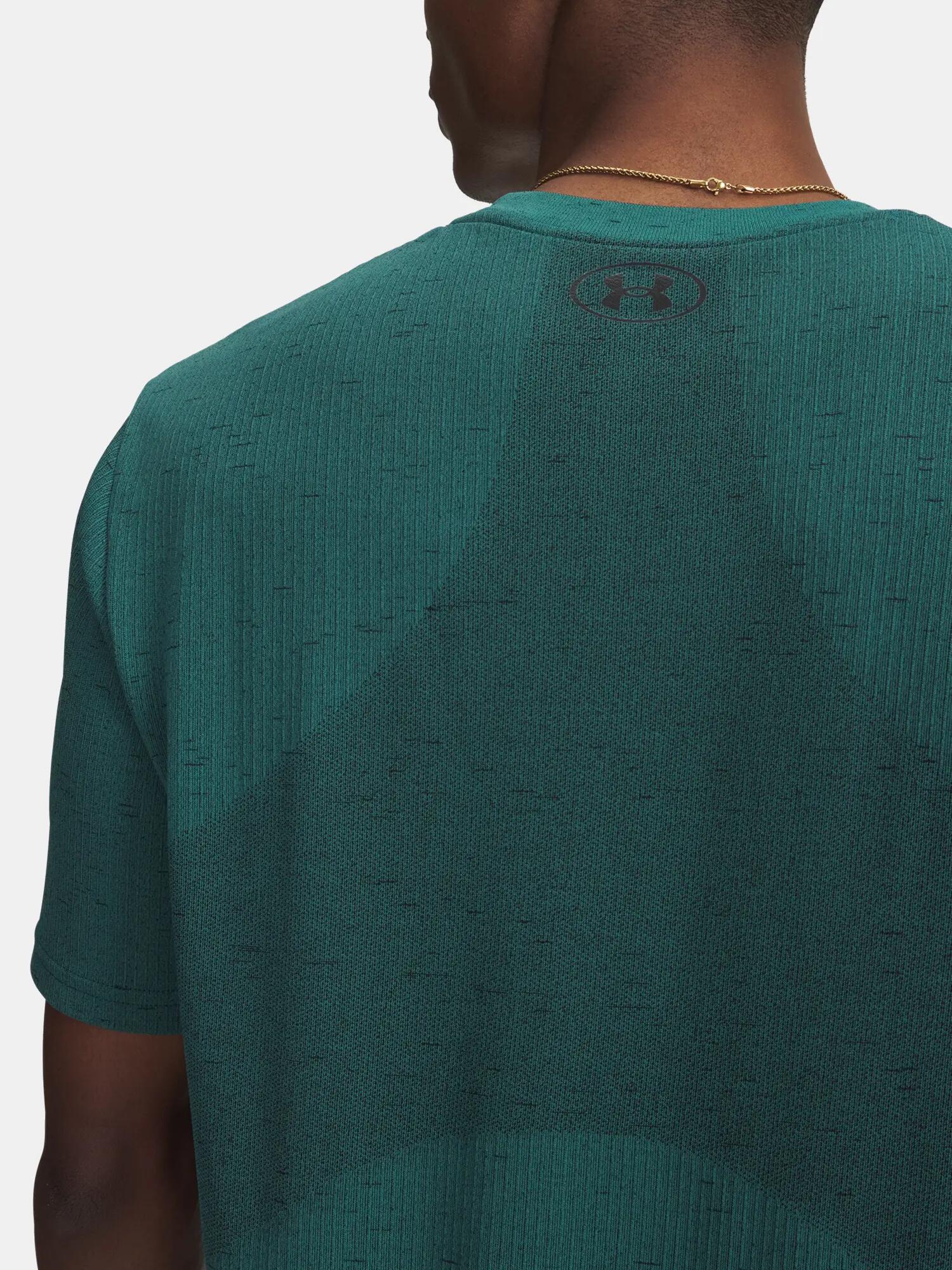 Férfi póló Under Armour Vanish Seamless SS-GRN 3/3