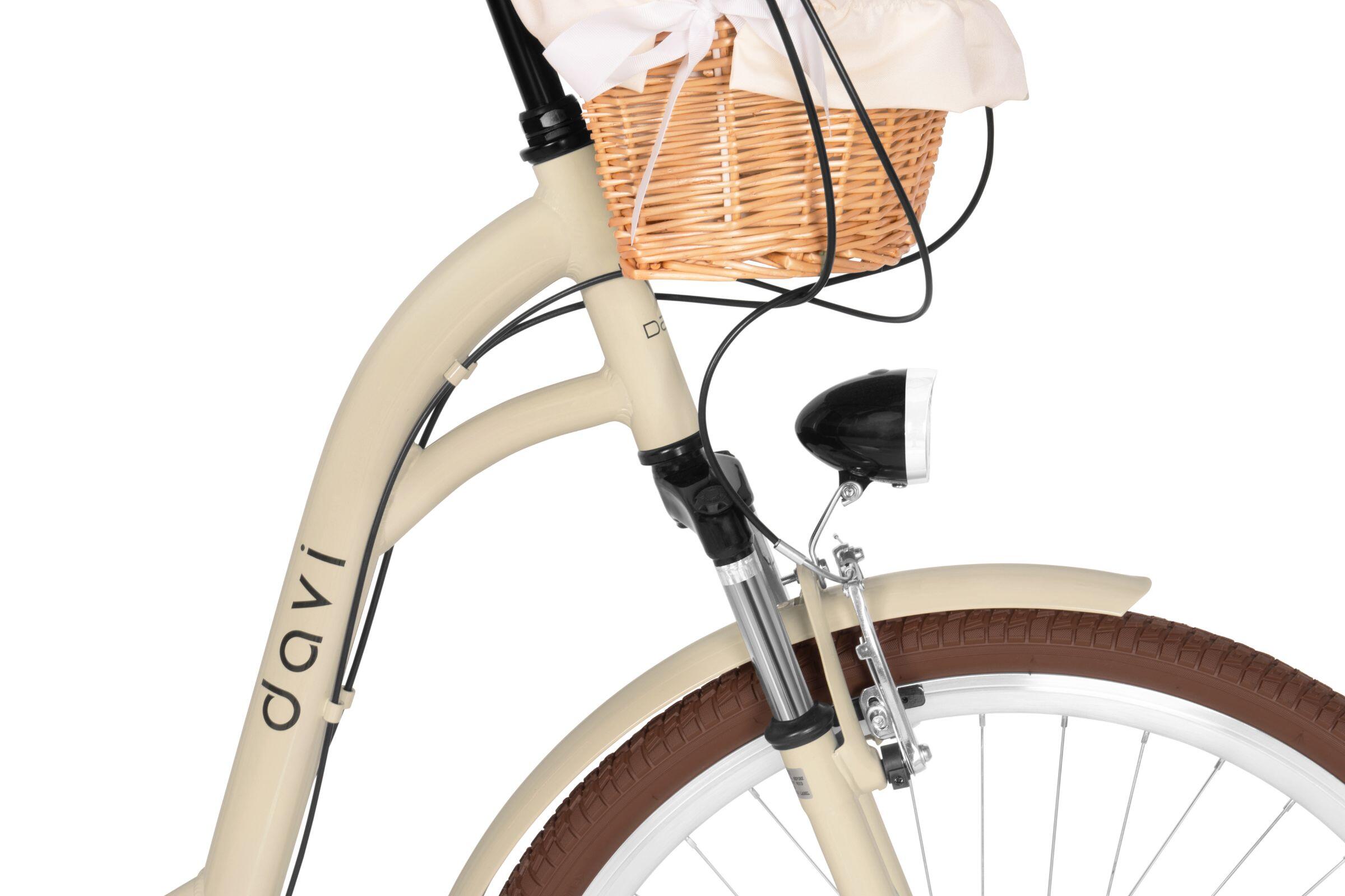 Bicicleta de mujer 28" Davi Maria Trend aluminio 7 velocidades Shimano 160-185cm 2/7