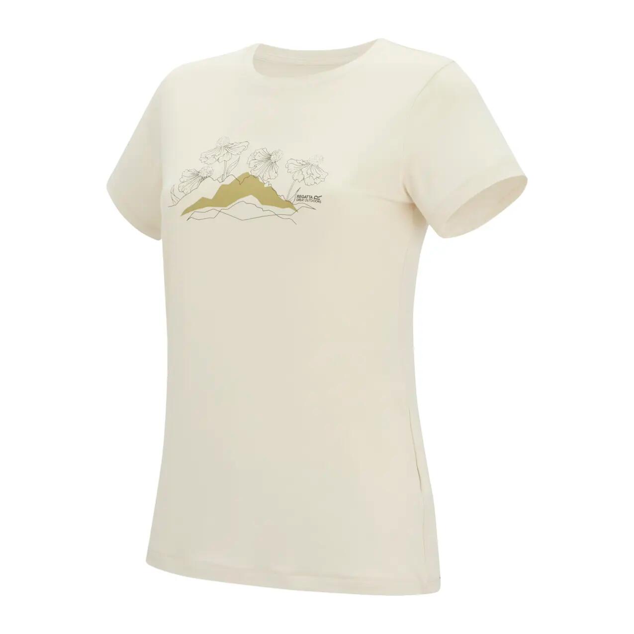 T-shirt stretch donna Regatta Fingal 3/4