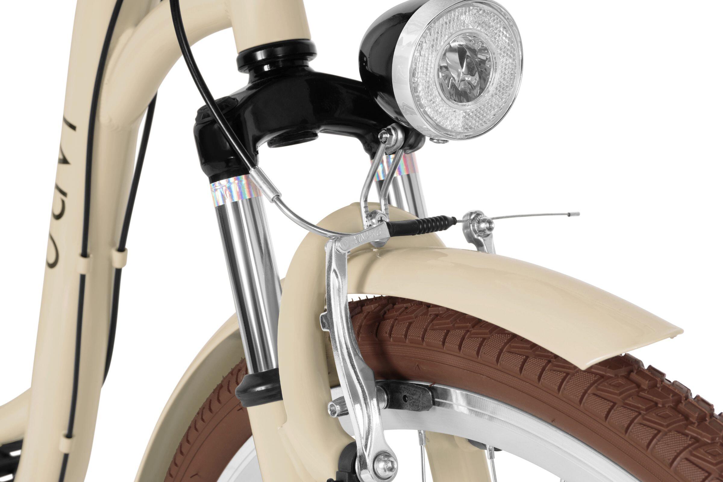 Bicicleta de mujer 28" Davi Maria Trend aluminio 7 velocidades Shimano 160-185cm 6/7